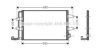 AVA QUALITY COOLING VWA5252 Condenser, air conditioning